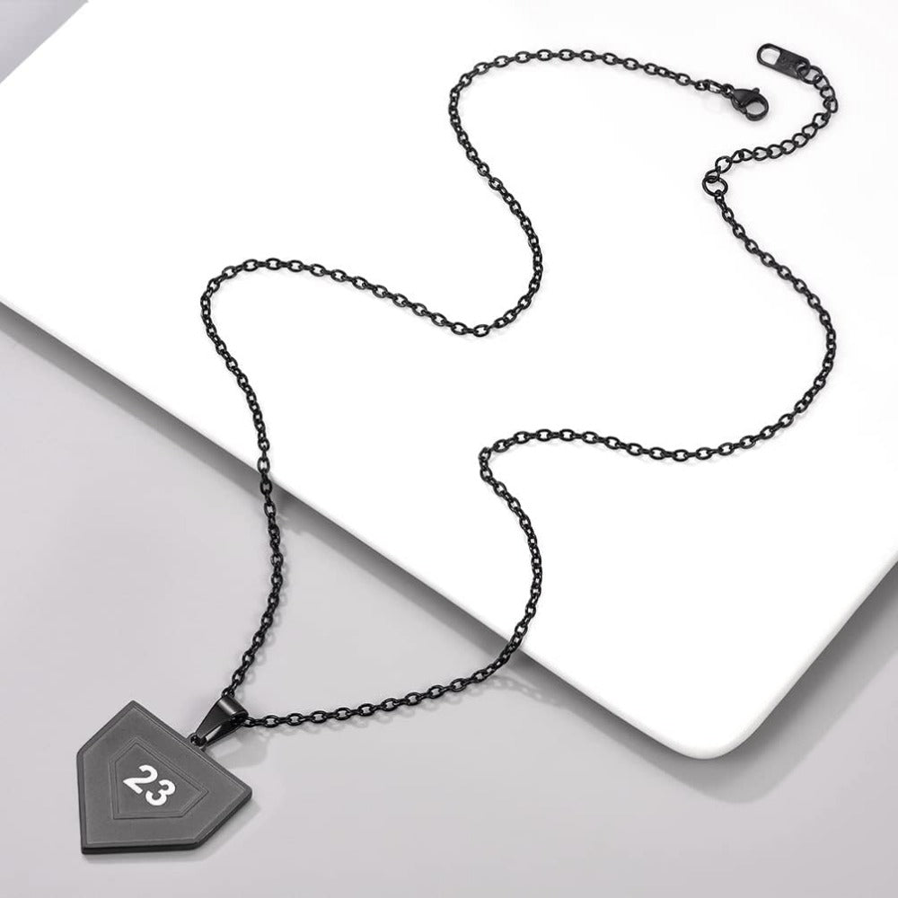 PROSTEEL Baseball Shield Stainless Steel Sports Softball Pendant Necklaces